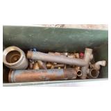 ASSORTED BRASS PLUMBING FITTINGS