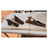 (2) STANLEY HAND PLANES PAT. 1910 & 1867 &