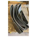 SAND PAPER BELTS, WIRE DISCS, HOOK AND EYE SETS