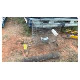 LIVE TRAP, PET CAGE & CHICKEN WIRE
