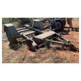3-1/2 TON 2 WHEEL CHASSIS TRAILER