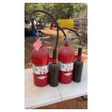 (2) FIRE EXTINGUISHERS
