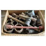 LARGE ONE & 3/4 INCH DRIVE SOCKETS, IMPACTS