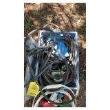 ASSORTED SCRAP COPPER, WIRE & PLUGS