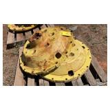 (2) JOHN DEERE WHEEL WEIGHTS