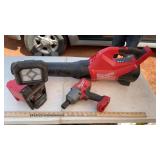 MILWAUKEE M18 IMPACT, BLOWER & LIGHT