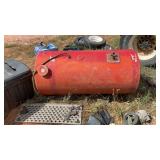 FUEL STORAGE TANK, JUMPER CABLES, CRATES AND MORE