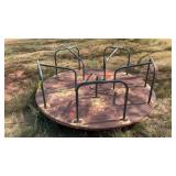 MERRY GO ROUND MEASURES (91) INCHES DIAMETER