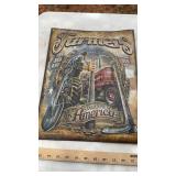 (3) METAL SIGNS