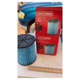 SHOP VAC FILTER, MILWAUKEE MASKS & WELDING HELMET