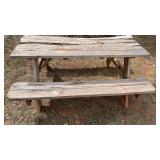 WOOD PICNIC TABLE