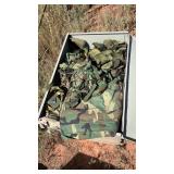 ASSORTED MILITARY PACKS, WEB GEAR & BAGS