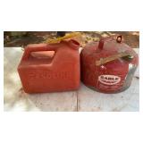 (2) GAS CANS