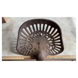 AKRON BUCKEYE CAST IRON TRACTOR SEAT