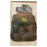 JOHN DEERE FLOOR MATS AND RACHET STRAPS