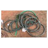 (2) GARDEN HOSE & NET