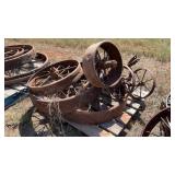 Assorted implement wheels