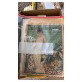 WEBSTER DICTIONARY, MAGAZINES, & MISC. BOOKS