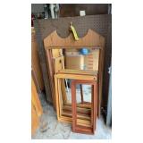 PEG BOARD, MIRROR, & FRAMES