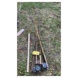 (5) FLY FISHING RODS