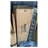 FLUORESCENT LIGHTBULBS, GARDEN FENCE & DOWELS