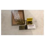 (37) RNDS 380, 9MM BRASS & ASSORTED 22LR