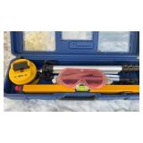 LAZER LEVEL, STAPLERS, WOOD SHIMS & MISC.