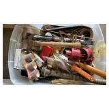 SAW BLADES, HAMMERS, SANDING BELTS & MISC.