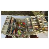 PLANO TACKLE BOX W/ LURES