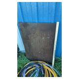 METAL PLATE,COPPER, & MISC. WIRE