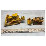 (2) TOY TRUCKS & STEIGER PANTHER 1000
