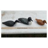 (3) WOOD DUCK DECOYS