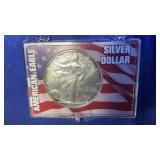 1999 AMERICAN EAGLE SILVER DOLLAR 1OZ. FINE SILVER