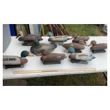 PLASTIC DUCK DECOYS & MISC. HARDWARE