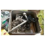 CHAIN SAW CHAIN, BOLTS,  & MISC. HARDWARE