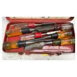 CHISELS, WIRE STRIPPER, JIG SAW BLADES & MISC