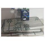 RV awning mat and RV easy level