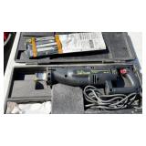 CRAFTSMAN SAWZALL, TRIPOD LEVEL, & CHISELS