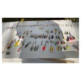 (2) FISHING LURE DISPLAYS