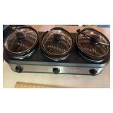 BEFFET SERVER CROCK POTS & MIXING BOWLS