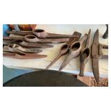 (9) PICK AXE HEADS