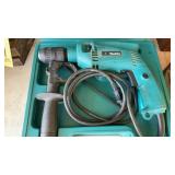 (2) MAKITA ELECTRIC DRILLS & JUMPER CABLES