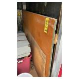 (2) 4X8 SHEETS OF PLYWOOD & PEG BOARD PIECES