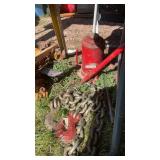 20 TON BOTTLE JACK, LOG CHAIN & HITCH PARTS