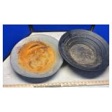 (6) GOLD PANING PANS