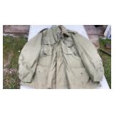 MILITARY JACKET SIZE XL.