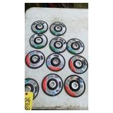 ASSORTED GRINDING WHEELS & STONES