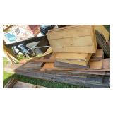 ASSORTED TONGUE & GROOVE & MISC WOOD