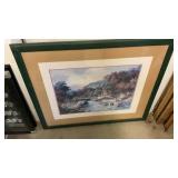 C.L. CURRY FRAMED WALL HANGING