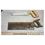 (4) HAND SAWS